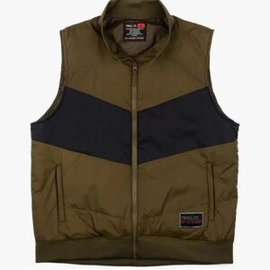 NEW Troll Co Men's Brolin Vest Large Military Green